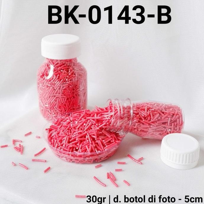 

=====] BK-0143-B Sprinkles sprinkle sprinkel 30gr 30 gram meses merah