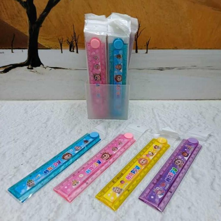 

''Terlaris" Penggaris Bisa Di Lipat 30Cm/Garisan Lipat Labubu Murah