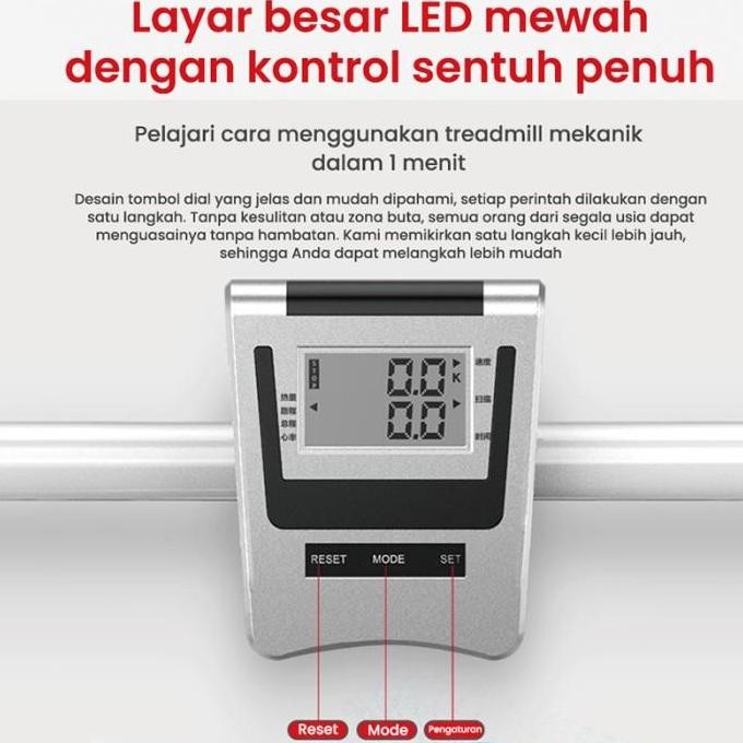 Treadmill Latihan Olahraga  Treadmill Manual Multifungsi Treadmill