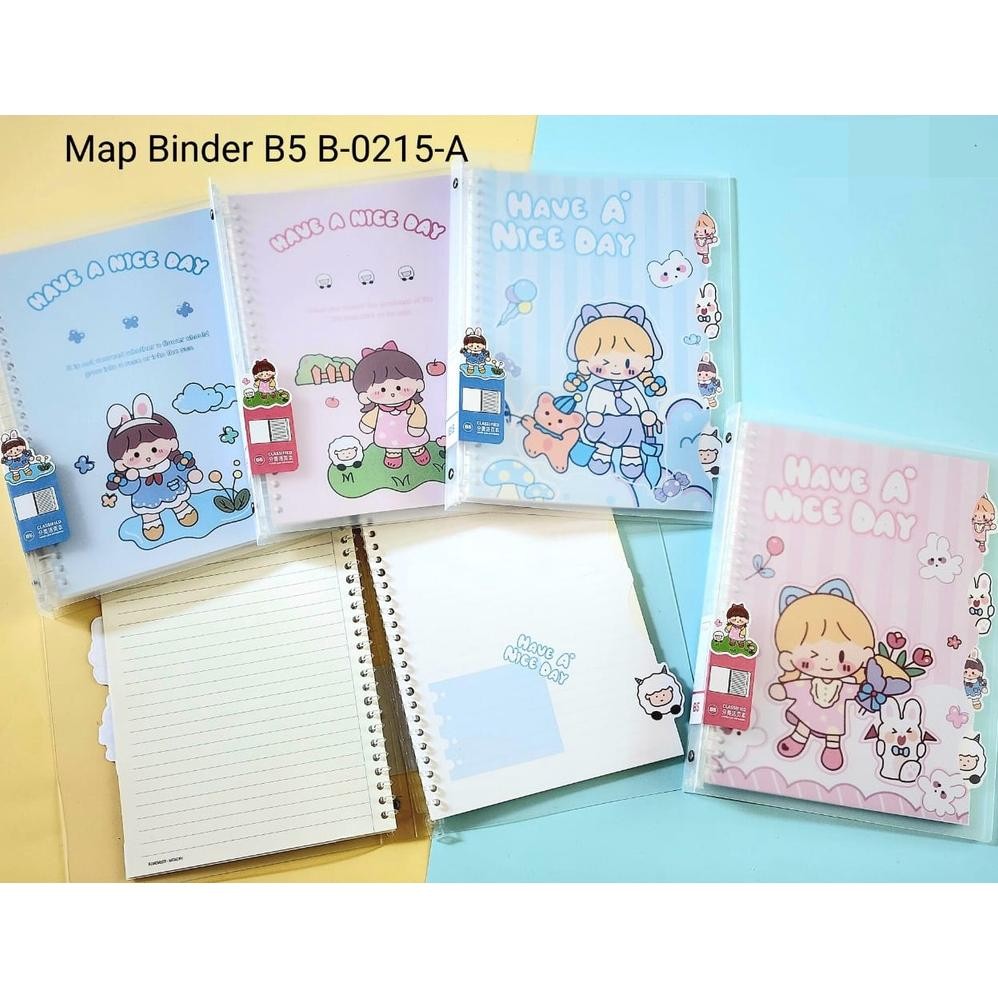 

''Terlaris" Binder A Atau B Anak Transparant + Isi Murah