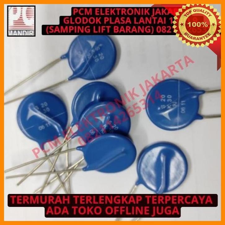 [PEP] VARISTOR MOV KAPASITOR ANTI PETIR MAX 30V BISA BUAT 24V S20K30 S20 K30