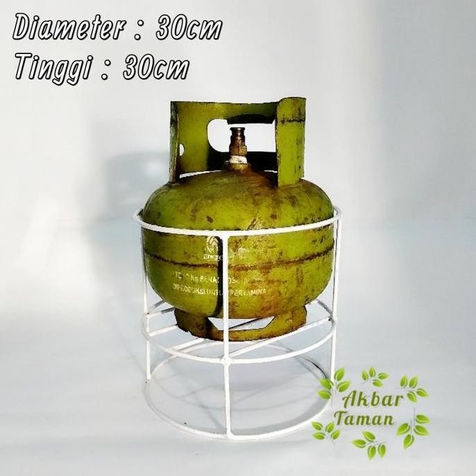 Rak Besi Tabung Gas 3 Kg / Tatakan Tabung Gas 3 Kg