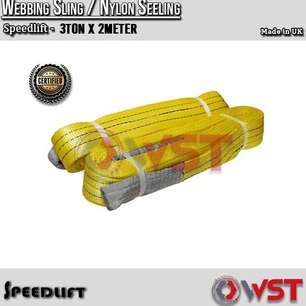 . Webbing Sling Speedlift 3Ton x 2Meter / Webbing Nylon 3 Ton 2 Meter