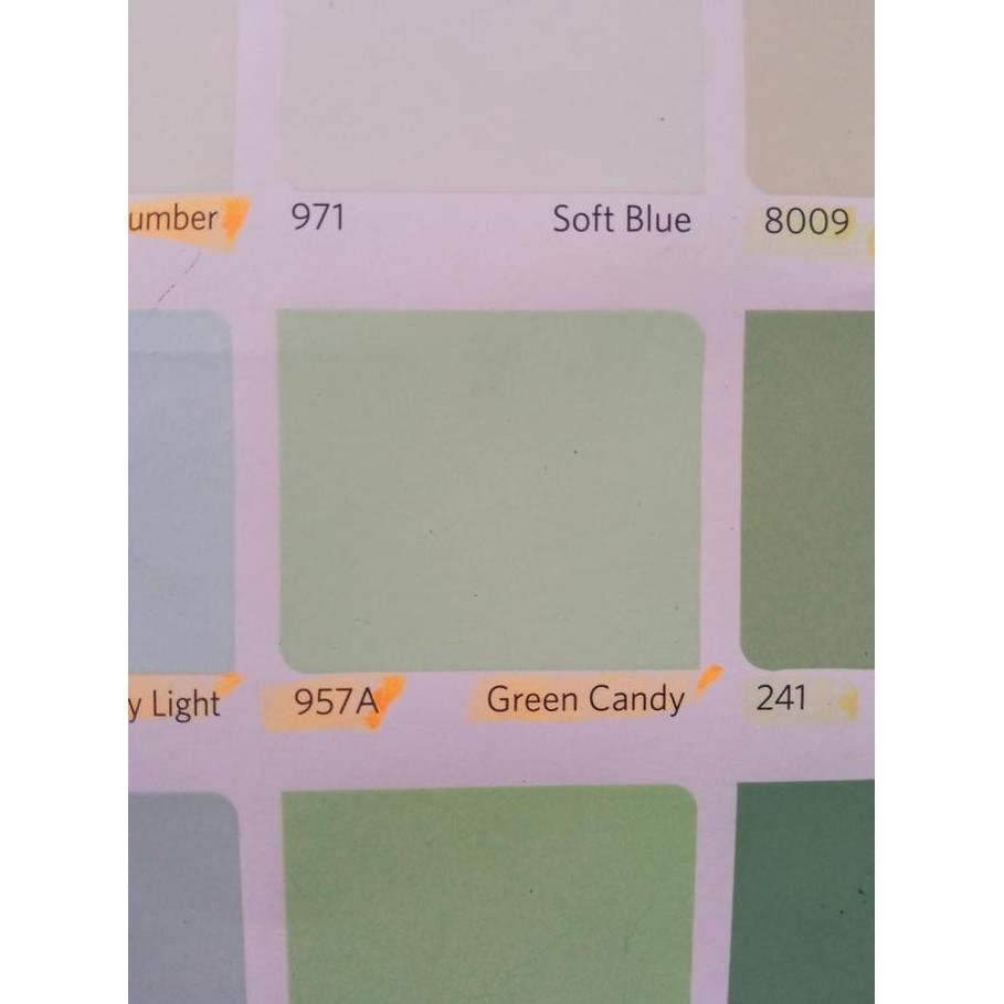 Cat Tembok 957A Green Candy Hijau Vinilex 5 kg Interior Dinding Rumah