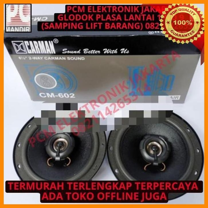 [PEP] SPEAKER SPEKER PINTU MOBIL 6INCH 6 INCH CARMAN 2 WAY 2WAY CM602 CM