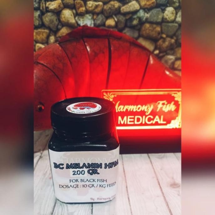 

Terlaris Bc Melanin Hfm 200Gr Pasta Vitamin Pigmen Warna Hitam Black Color Ikan