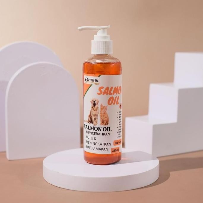 Terlaris 250Ml - Minyak Ikan Salmon / Salmon Oil / Minyak Salmon / Minyak Ikan / Vitamin Bulu Kucing