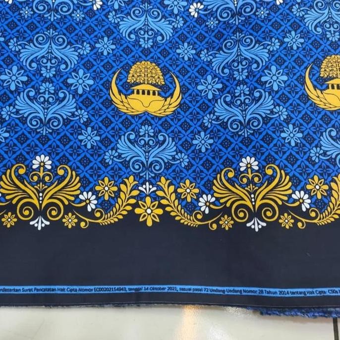 Kain Korpri Batik Korpri Terbaru Sritex bahan katun C40S
