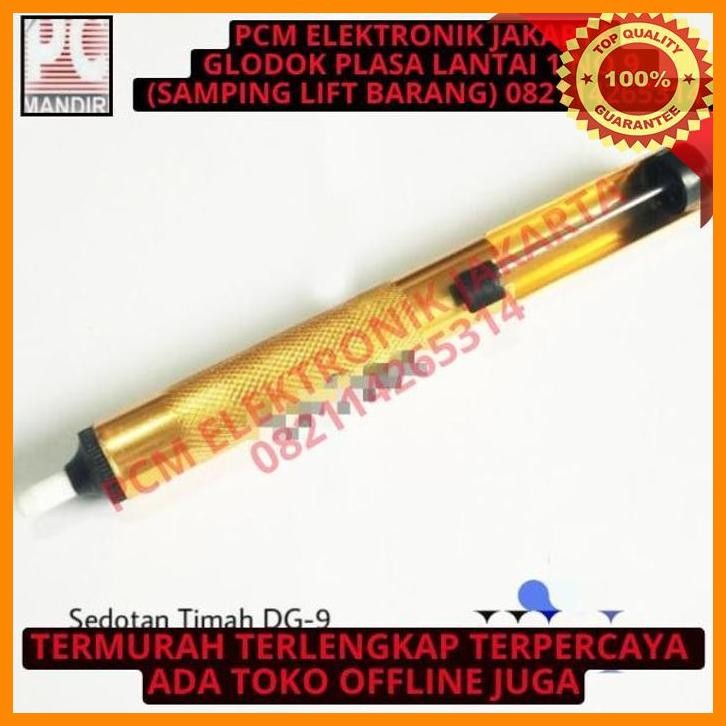 [PEP] SEDOTAN TIMAH SEDOT PENYEDOT SOLDER ALMUNIUM GOLD DG-9 DG9 BAGUS TW