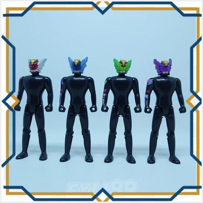 [exi] satria garuda bima x action pose set 4 bandai