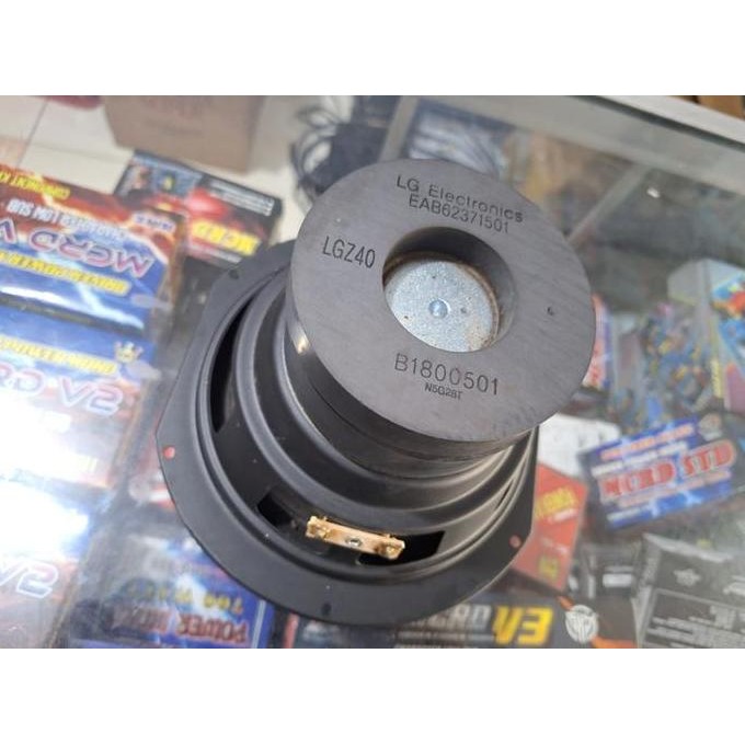 Speaker 6,5 Inch Subwoofer Builup Lg Super Bass  Double Magnet New Stok