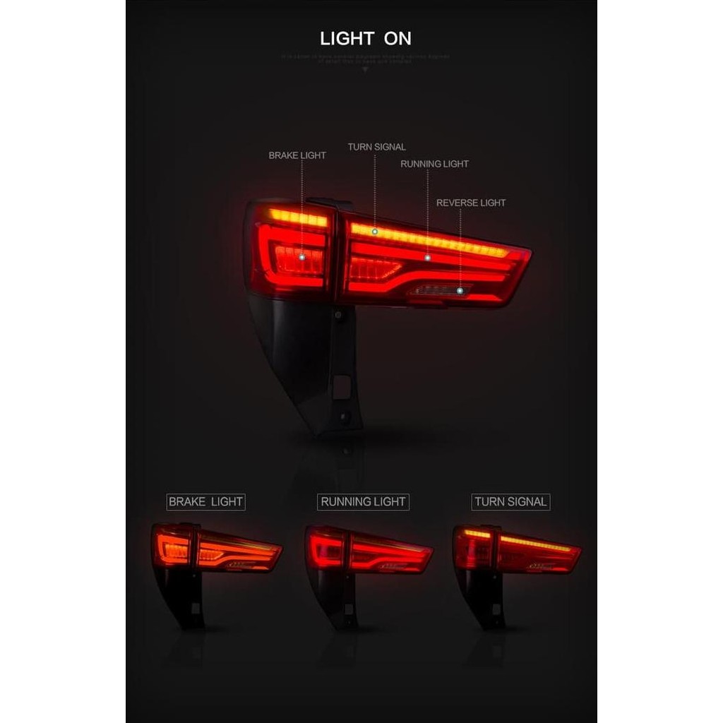 BEST STOPLAMP TOYOTA INNOVA REBORN 2016 - LED BAR YZ