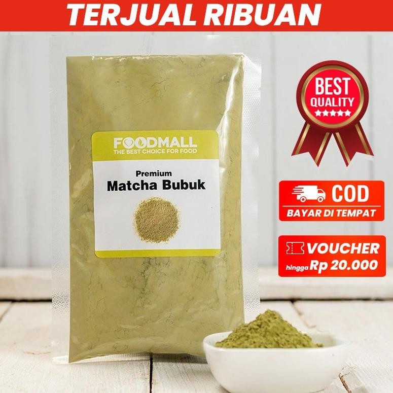 

Matcha Powder 100 Gr Premium Pure 100% / Teh Hijau Bubuk