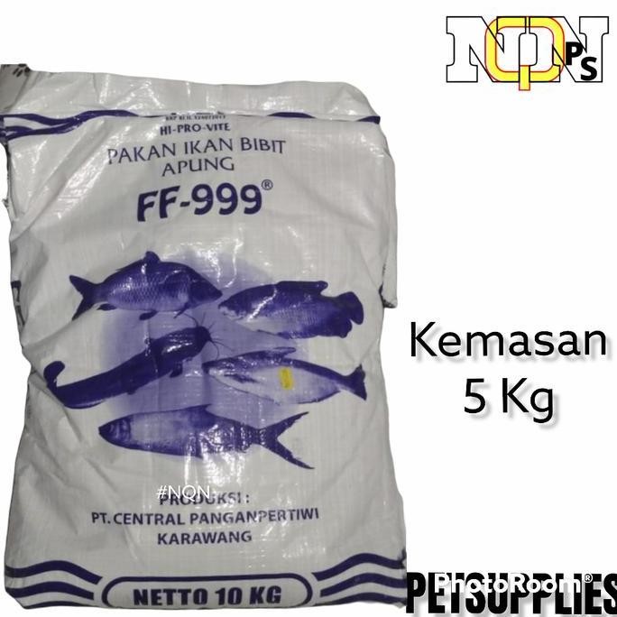 || BANANA / Pakan benih ikan pf500 pf800 pf1000 pf999 kemasan 5kg ||~~~