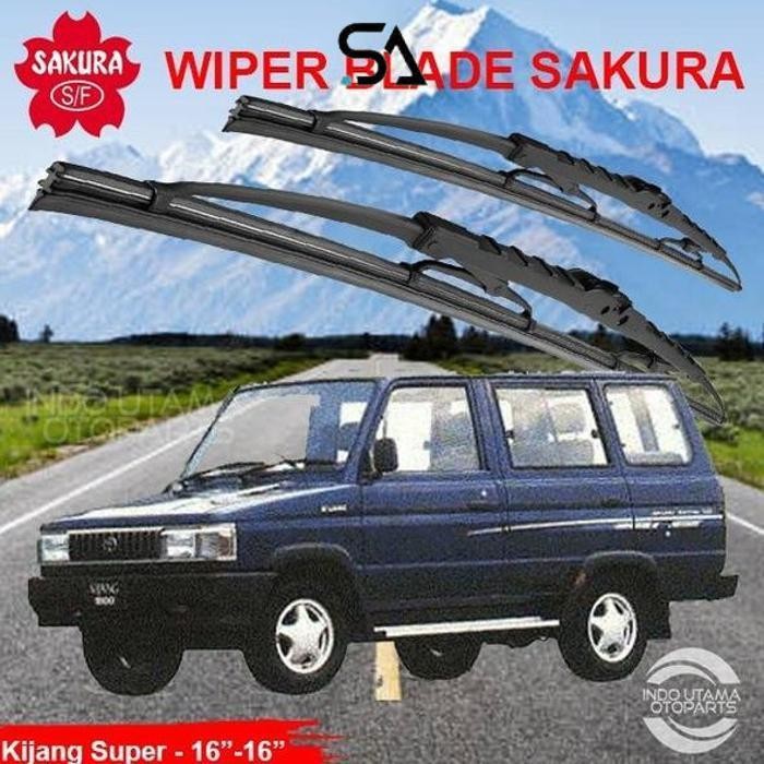 Promo Wiper Kaca Depan Kijang Super Wiper Mobil Sakura