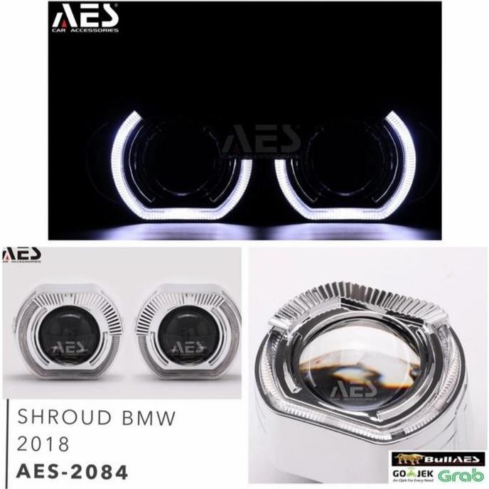 Shroud Projie Projector HID AES BMW SPORT Style 2.5 Inchi / 3 Inchi