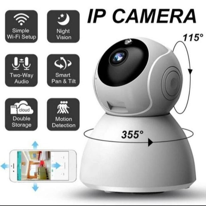 IP CAMERA CCTV SNOWMAN V380 MOTION BEST 1080P