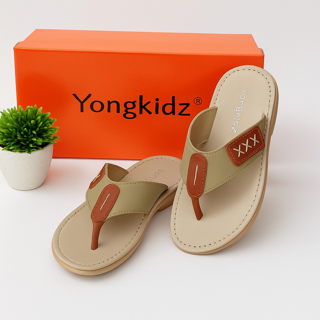 Sandal anak laki laki cowok jepit tanggung kekinian-sandal anak lebaran terbaru 2026 Z8