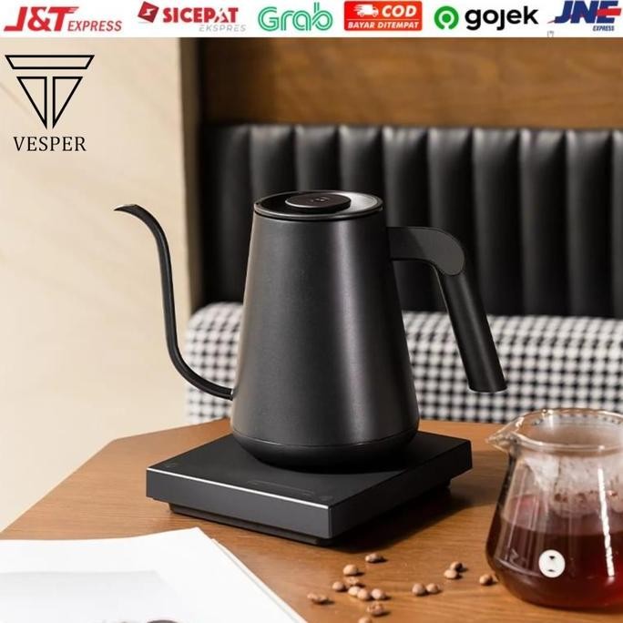 timemore fish smart PRO electric coffee kettle 900ml teko kopi listrik