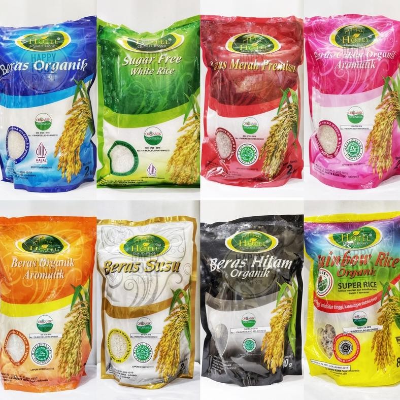 

[HALAL] BERAS HOTEL 2KG/BERAS DIABETES ORGANIK/BERAS MERAH PREMIUM/SUSU/SUGAR FREE WHITE RICE/BROWN RICE/BERAS COKLAT WANGI PANDAN/SLYP