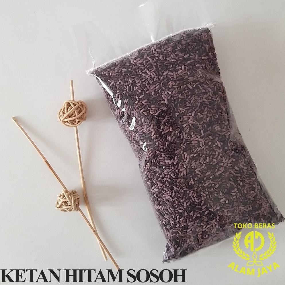 

BERAS KETAN HITAM SOSOH / BLACK GLUTINOUS RICE - PREMIUM - 1 KG