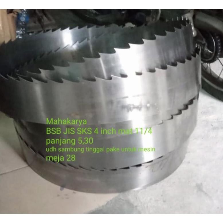 mata BENSAW SOMIL JIS SKS 51 4 INCH/ PANJANG 5,30/ UNTUK meja 28/Bensaw