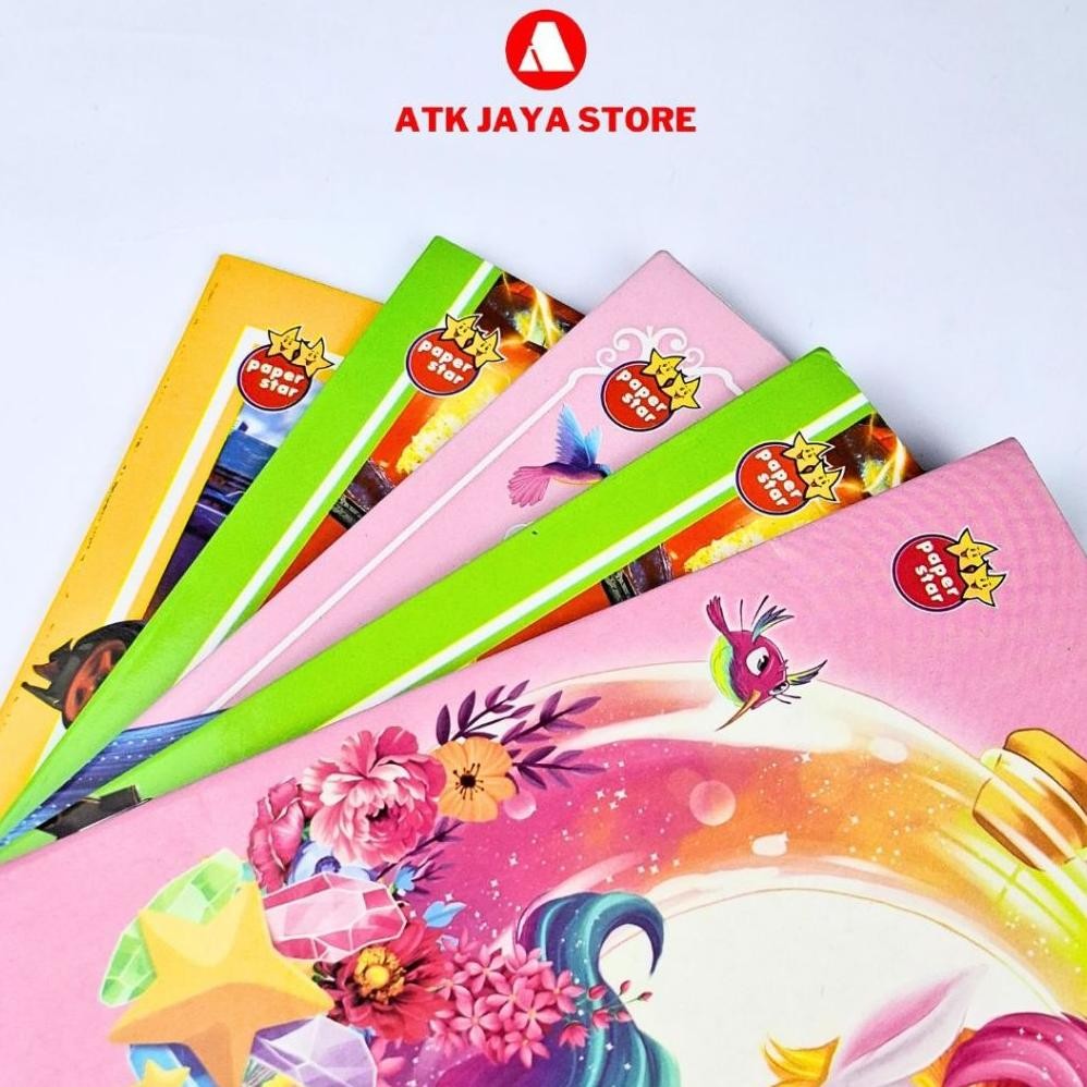 

READY STOCK BUKU TULIS PAPERSTAR 38 ( 1 PACK ISI 10 BUKU)