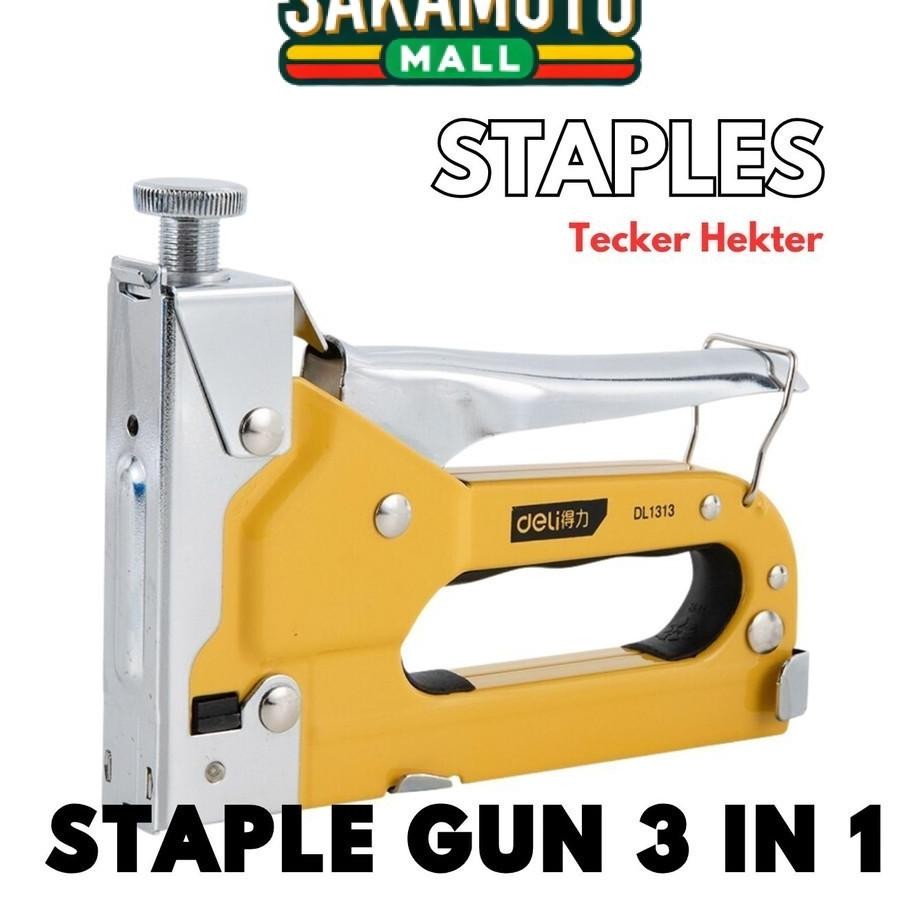 

Taple Gun 3 In 1 Deli Taple Chroum Br063 Molybdenum Teer Heter 3 Jeni Taple