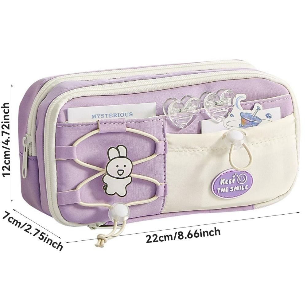 

Fj-44 [Dotding] Kotak Pensil Lucu Dengan Tali Serut Ganda Yang Lucu Dan Baru, Kotak Pensil Berkapasitas Besar, Sederhana, Dan Bernilai Tinggi H687 Fj-44