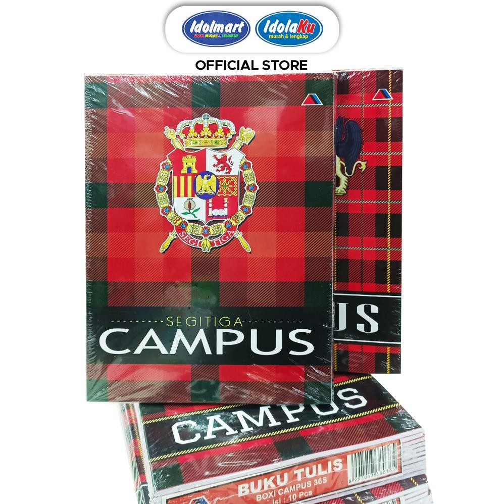 

READY STOCK IDOLMART Buku Tulis Campus Ideal isi 50 Lembar Buku Boxy B5 - Grosir Bandung