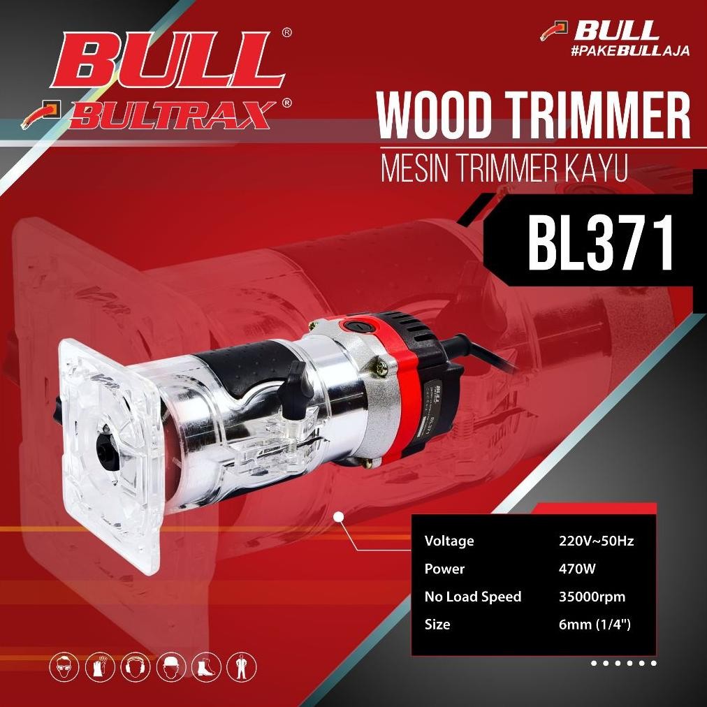 Bull Mesin trimmer / mesin profil kayu BL371