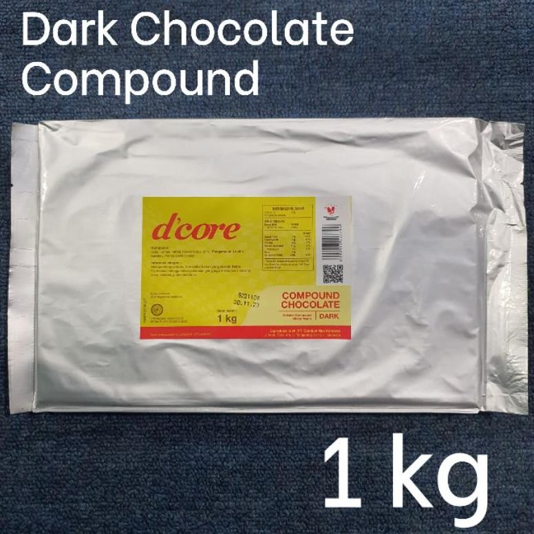 

Cokelat Dcore 1 Kg Coklat Compound D'core Colatta Makassar Bahan Kue COD DCC Dark Coklat Chocolate Cokelat Hitam Manis COD DCC Compound Chocolate Ekonomis