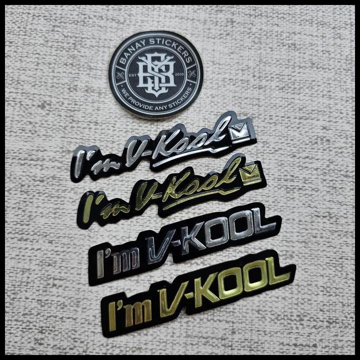Emblem Emboss Im Vkool Emblem Embos IM V-Kool Terbaru