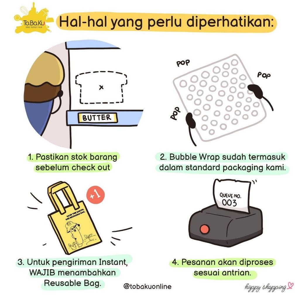 

Butter 1kg Repack Berkualitas Tinggi Berbagai Merek