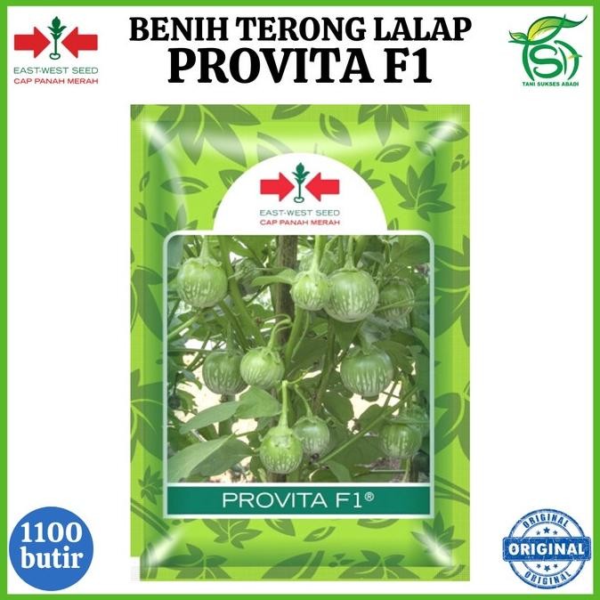 Benih Terong Lalap PROVITA F1 1100 Biji - Bibit Cap Panah Merah