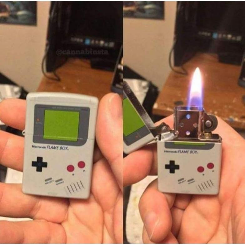 Korek Zippo game Jadul Keren Print Uv