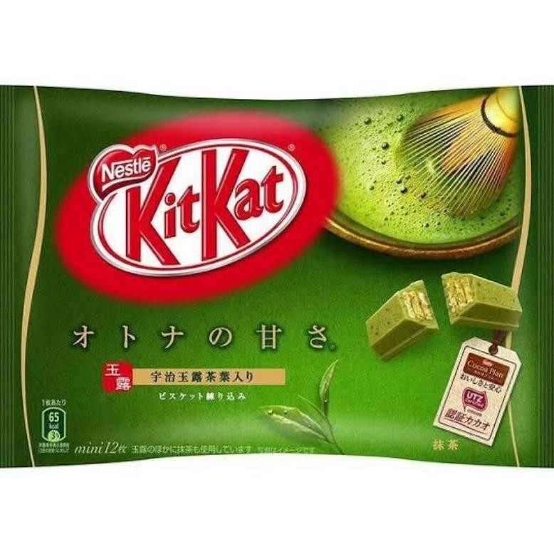 

Kit Kat Matcha / Kit Kat Jepang Green Tea / Matcha Kitkat / Kitkat Jepang / Coklat Kitkat / Coklat Premium / Coklat Green Matcha (Baru)