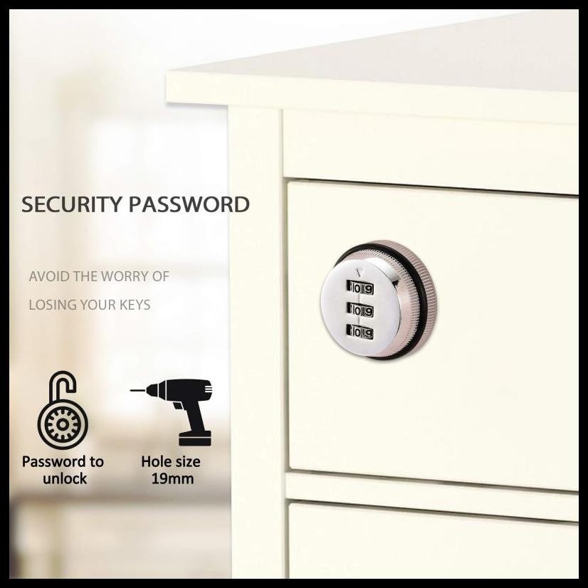 KUNCI LOKER LION KOMBINASI 3 DIGIT KUNCI LOKER KRISBOW PINTU PASSWORD UNTUK LACI LEMARI