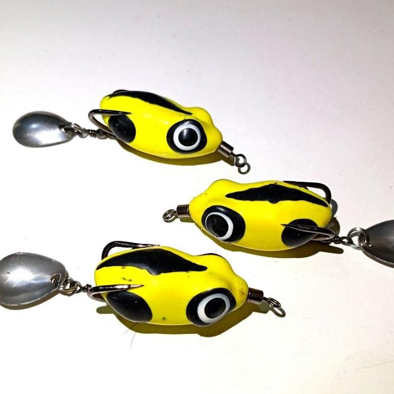 KODOK KODOKAN UMPAN TIRUAN PANCING GABUS UKURAN 3CM