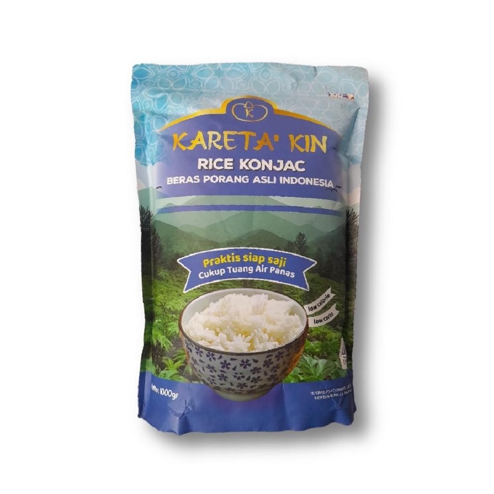 

Beras Porang Shirataki Rice Konjac KARETA KIN 1kg