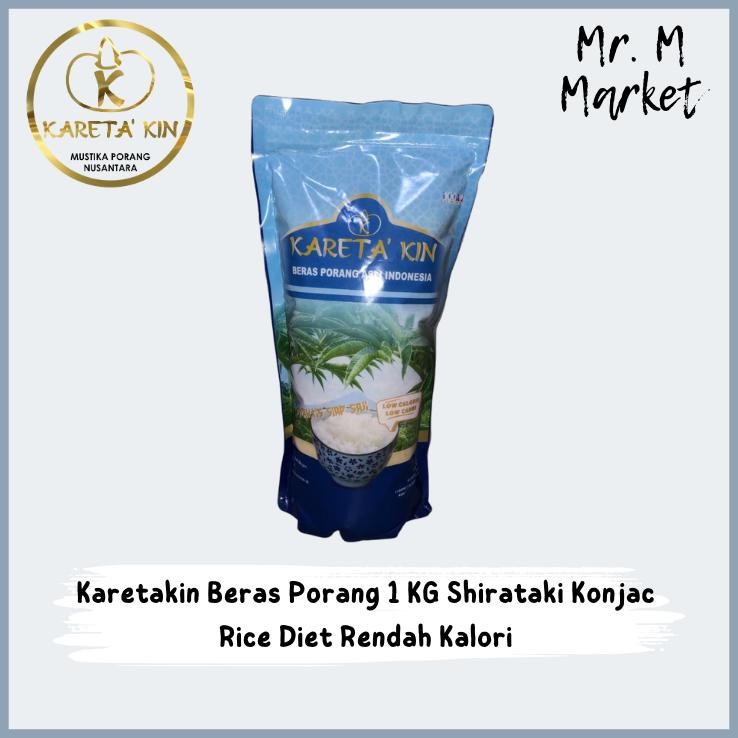 

Kareta Kin Beras/Nasi Porang Instan/Praktis (23 Kkal) | Kareta'Kin 1kg - Shirataki Konjac Haditaki