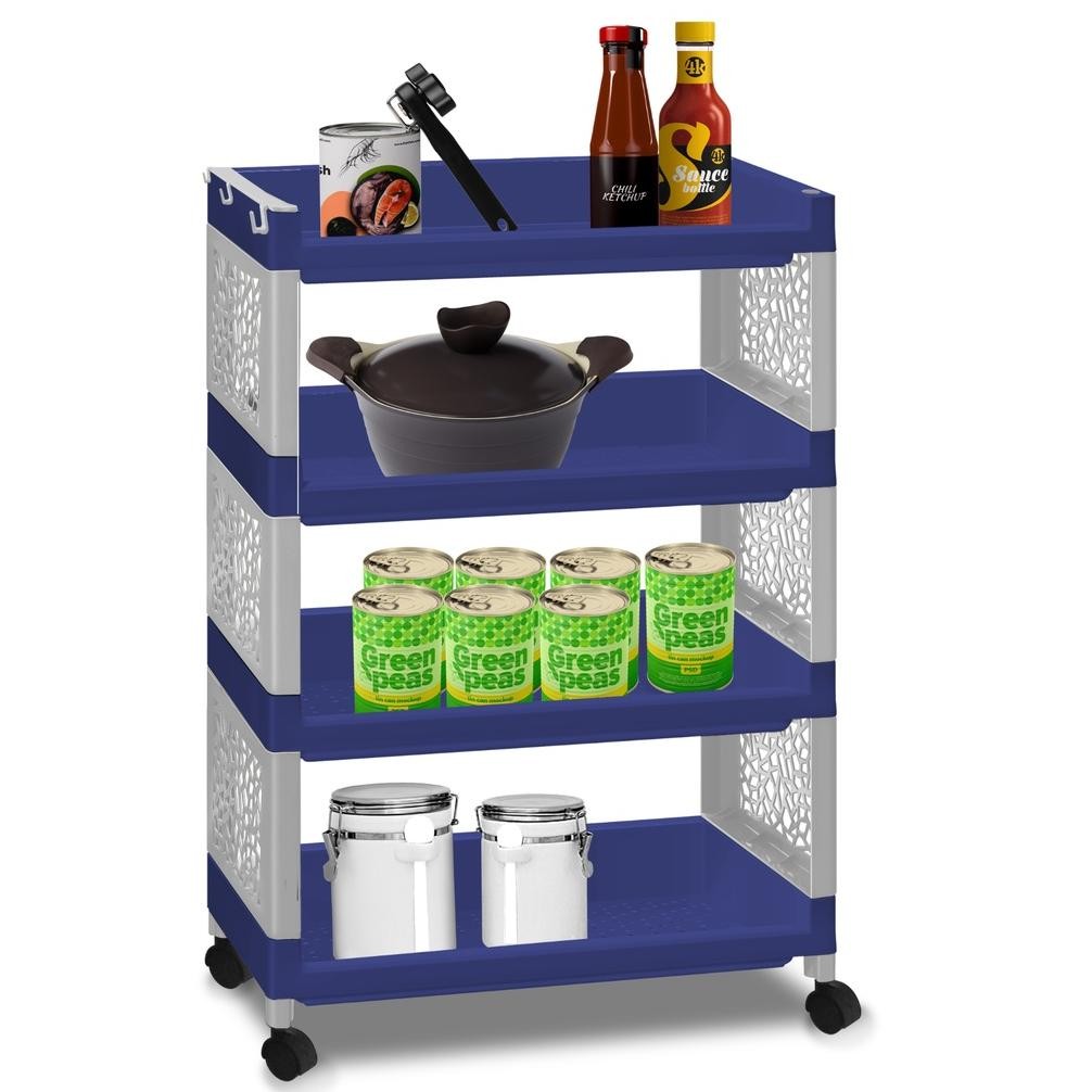 [COD] Tabitha Rak Susun / Rak Yoyo / Rak Plastik Jumbo Tingkat Serbaguna Rak Dapur - Tabitha RSTB