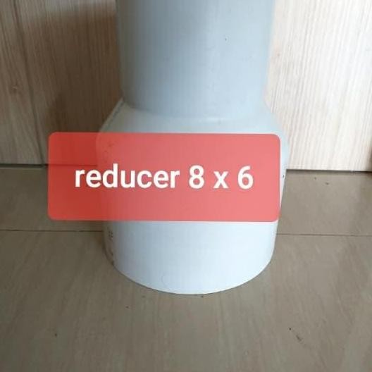 Fitting Pvc Reducer 8 X 6 Sambungan Pipa Pvc Reducer 8 X 6 Termurah