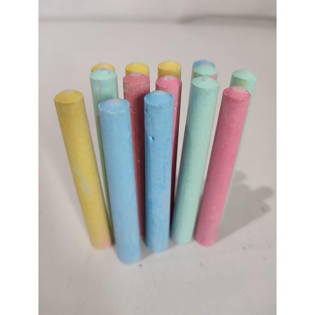 

Free Ongkir Sarjana Kapur Tulis Bebas Debu Berwarna 50 Batang Nov0009