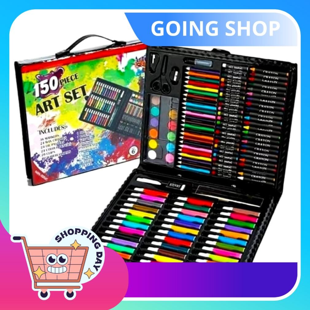 

[ GS ] Crayon Pensil Warna Art Set Pensil Warna Krayon isi 150PCS