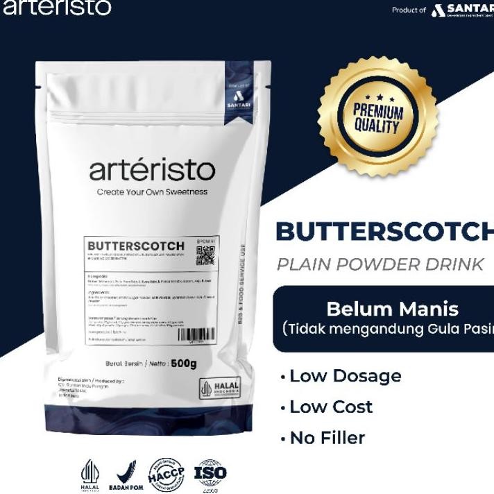 

Arterito Buttercotch Powder Drin Gr Tanpa Gula Pair Bubu Numan N