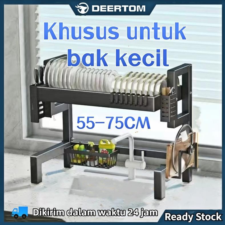 READY STOK Rak Mangkuk Khusus Untuk Wastafel Kecil Rak Pengering Piring Rak Piring Wastafel Rak Cuci