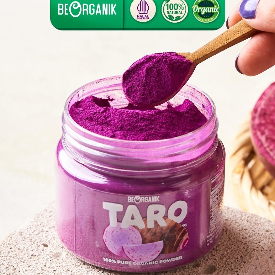 

Beorgani Pure Taro Powder Bubu Tala Ungu Murni 80Gr