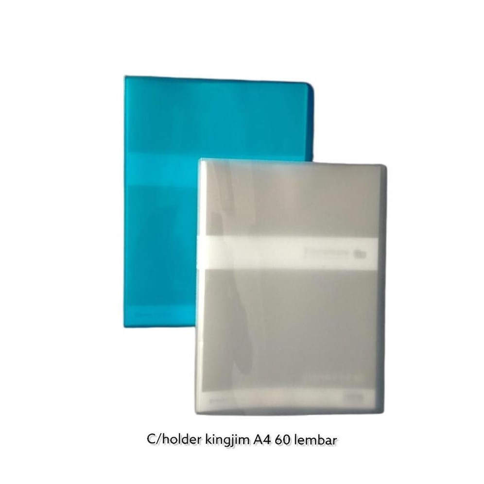 

HOT PROMO MAP CLEAR HOLDER TRANSPARAN A4 KINGJIM ISI 60 186-3TSPGX DISPLAY BOOK