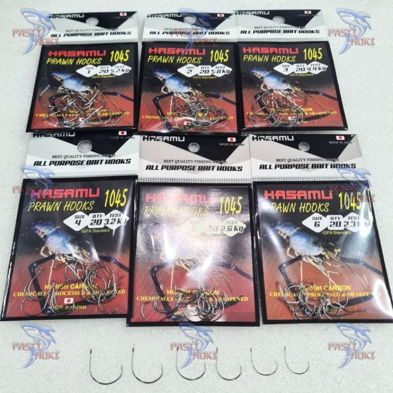 Cod Mata Kail Udang Hasamu Prawn Made In Japan / Mata Pancing Udang Tajam Kailp000887